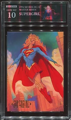 1994 Skybox Dc Master Series Supergirl #2 Gem Mint 10 • $4.99