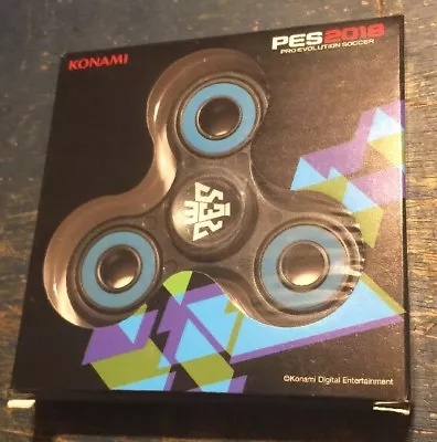 PES 2018 Pro Evolution Soccer Fidget Spinner Promo Exclusive Rare 👀 • $120.28