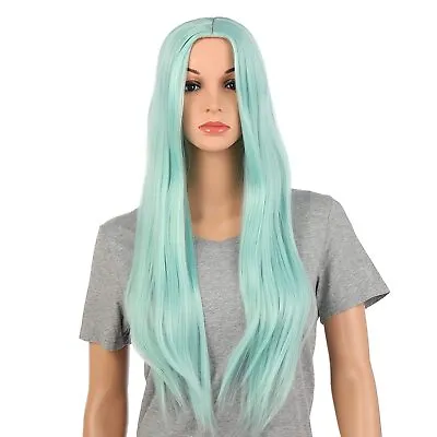 Onedor Straight 31 Inch Long Synthetic Hair Women Full Head Cosplay Wig • $21.99