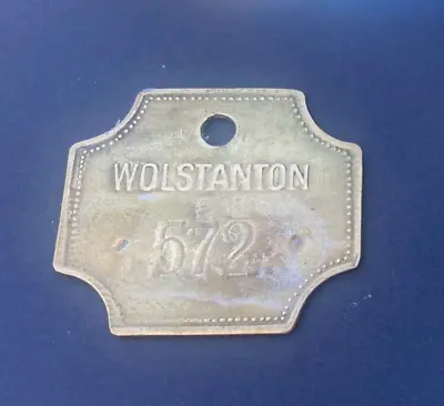 £5.99 • Buy Wolstanton. 572   .    Colliery Miners Pit Check