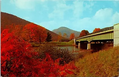 Mohawk Indian Bridge In Pioneer Valley Massachusetts Vintage Postcard  • $4.75