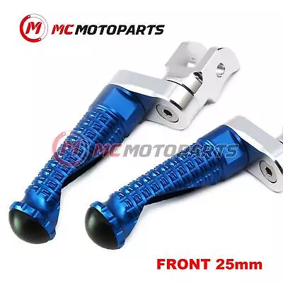 For Suzuki Boulevard M109R 06-20 19 18 MPRO 25mm Extended BLUE Front Foot Pegs • $51.02