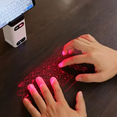 Wireless Laser Keyboard For Computerlaptopsmartphone • $75