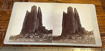 J Thurlow Stereoview Manitou Colorado Garden Of The Gods Tower Of Babel No 41 ! • $37.50