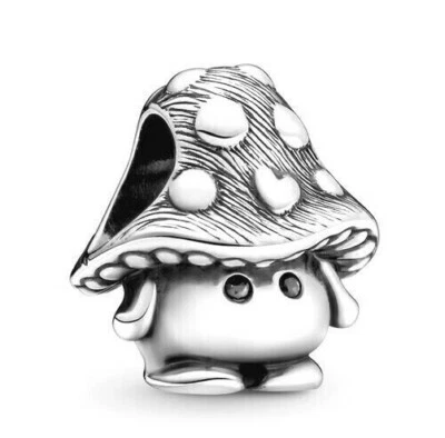 $35 • Buy PANDORA Charm Sterling Silver ALE S925  CUTE MUSHROOM  799528C01 FI