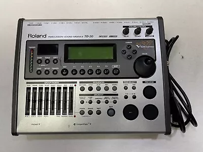 $293.99 • Buy Roland TD-20 Electric Drum Brain Module V-Drum TD20 - DEFECTIVE !!!!