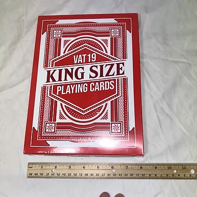 Jumbo/King Size Playing Card Deck -NEW • $11.24