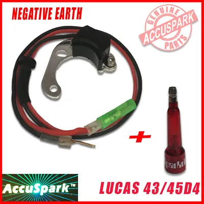 MGB 1800cc 1975-1981  AccuSpark Electronic Ignition Conversion For Lucas 23/45D  • $49.26