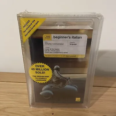 Teach Yourself Beginners Italian Book And 2 Cd Set New Sealed • £19.99