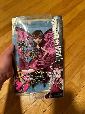 Monster High 2015 Mattel Draculaura Ghoul To Bat Barbie Figure • $2
