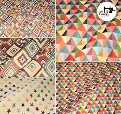 £1 • Buy Tapestry Luxury Designer Fabric Ideal For Upholstery Curtains Cushions Throws