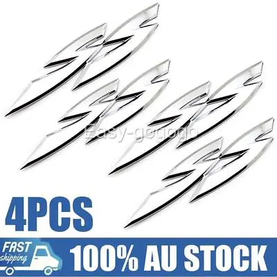 For Holden Chrome Side And Rear SS Badges VY VZ Commodore SS Sedan Ute Wagon • $39.99