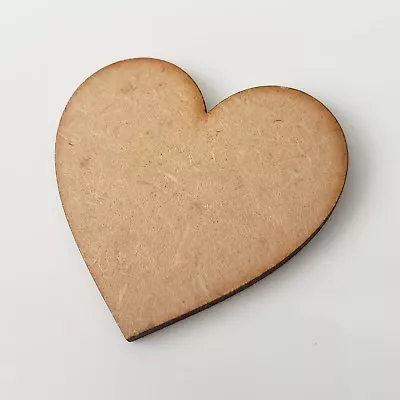 £8.19 • Buy Wooden MDF Shapes Hearts Stars Butterfly Bunting Craft Embellishments Decoration