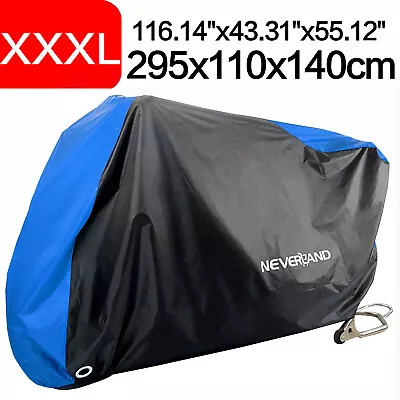 Motorcycle Bike Cover Waterproof For Harley Davidson Road Street Glide Touring • $26.99