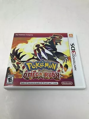 Case And Manual Only NO GAME Pokemon Omega Ruby Nintendo 3DS Authentic • $19.95