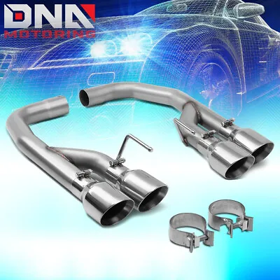 For 2018-2020 Ford Mustang 5.0l Ss 4 Od Muffler Tips Axle-back Catback Exhaust • $163.79