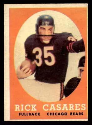 Rick Casares 1958 Topps Card #53 Chicago Bears • $2.50