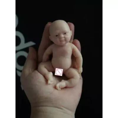 4.5  Micro Preemie Full Body Silicone Lifelike Mini Reborn Doll Kids Gift 13cm • $13.39