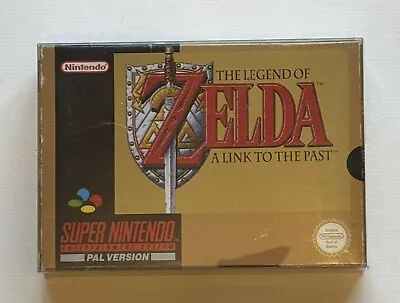 The Legend Of Zelda : A Link To The Past Super Nintendo SNES PAL Manual & Map • £150