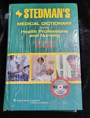 STEDMAN'S MEDICAL DICTIONARY For Health Professions & Nursing SIXTH EDITION 6TH • $12.99
