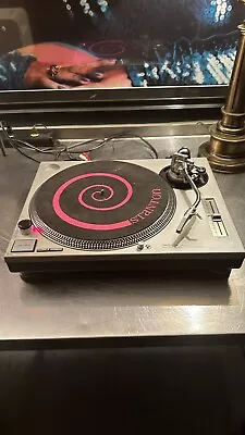 TECHNICS SL-1200MK2 Direct Drive Turntable - NO DUSTCOVER OR ORIGINAL SLIPMAT • $600