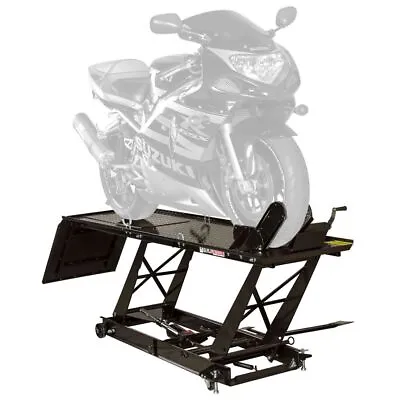 Black Widow Hydraulic Motorcycle Lift Table - 1000 Lb. Capacity • $809.99