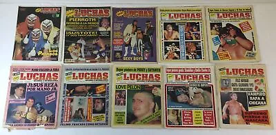 $26.96 • Buy Ten SUPER LUCHAS Mexican Wrestling Magazines~Los Payasos,Vampiro,El Santo, More