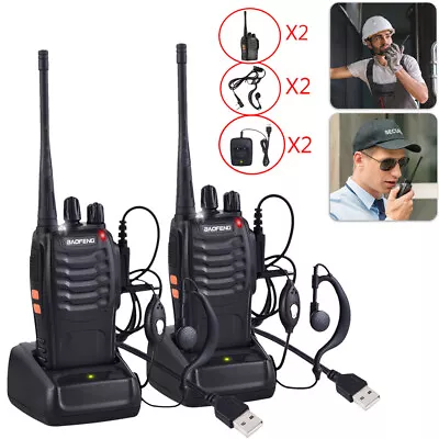 £26.99 • Buy Baofeng BF-888S UHF/VHF 16CH Dual Band Handheld - 2 Way Radio Walkie Talkie UK