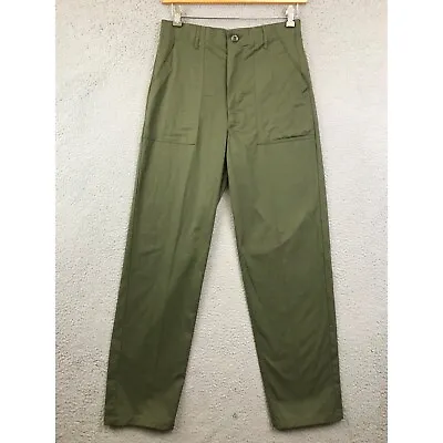 Vintage Army Post Vietnam 1982 Men's Trousers Size 32x33 Utility DLA 100-82-C-03 • $37.99