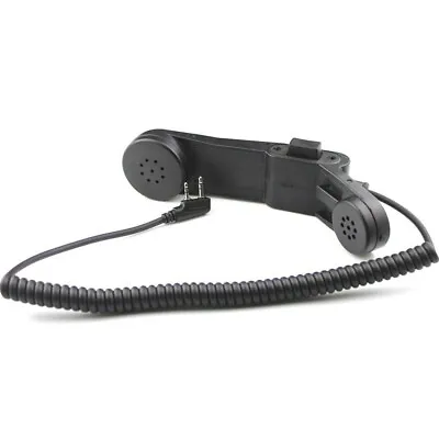 Military H-250 PTT Handset Handheld Microphone For KENWOOD WOUXUN QUANSHENG TYT • $20.98