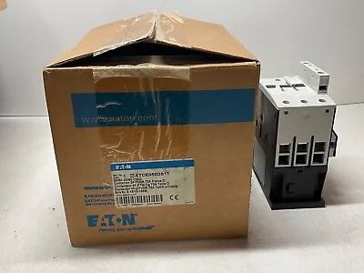 Eaton XTCE050DS1T Contactor 50-Amp 3-Pole 24-V 50/60-Hz Coil • $200