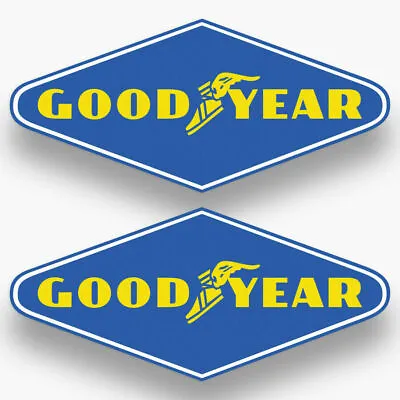 $4.49 • Buy 2x Goodyear Tires Decal Sticker Us Made Truck Vehicle Jdm F1 Racing Car Window
