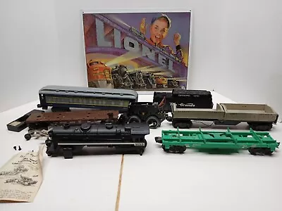 Lot Of Lionel 3 Freight Cars And 1 Locomotive Parts ONLY • $9.99