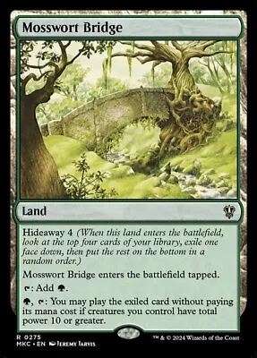 MTG Mosswort Bridge NM-Mint Commander: Murders At Karlov Manor  • $0.99