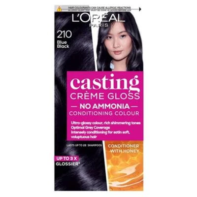 £9.95 • Buy L'Oreal Casting Creme Gloss Semi-Permanent Hair Colour 210 Blue Black