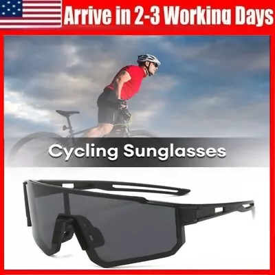 Cycling Glasses MTB Bike Eyewear Running Fishing Polarized Bicycle Sunglasses • $10.40