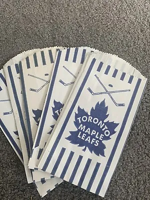 Vintage Maple Leaf Gardens Popcorn Bags Toronto Maple Leafs • $7.31