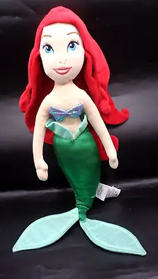 Disney Store The Little Mermaid Princess Ariel Soft Plush Doll 21  • $12.59