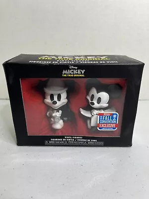 Disney Mini Vinyl Figure: - B/W Firefighter And Plane Crazy Mickey - Sealed! • $13.99