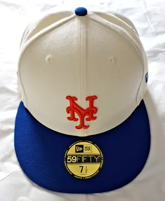 BNWT New York Mets World Series 1986 59Fifty New Era Fitted Hat Cap - Size 7 1/2 • $34.95