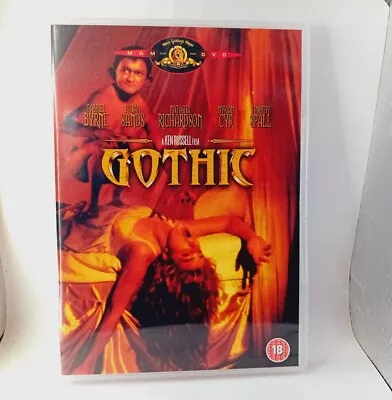 Gothic DVD (2005) Gabriel Byrne Ken Russell (DIR) Cert 18 • £10.99