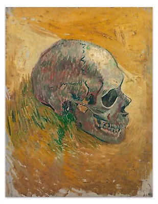 Vincent Van Gogh SKULL (1887) Famous Vintage Painting Art Print/Poster 22x17  • $21.99