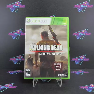 The Walking Dead Survival Instinct Xbox 360 - Complete CIB • $15.95