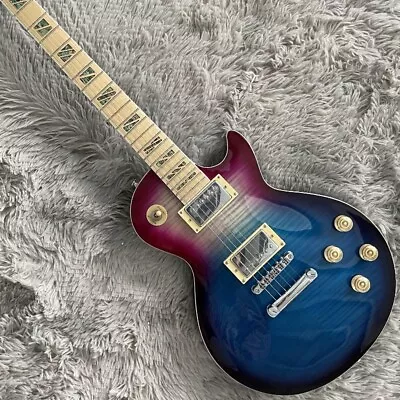 Multicolor Standard LP 60s HH Pickup Electric Guitar Maple Fingerboard Free Ship • $220.15
