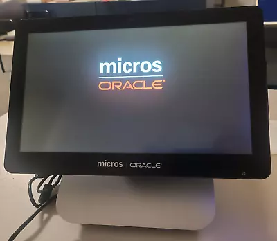 Oracle Micros 6 MWorkstation Terminal  4GB RAM   W/ Stand & Power Supply • $349