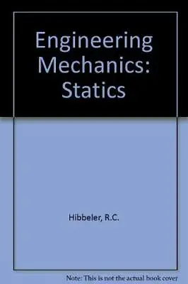 £53.99 • Buy Statics (Engineering Mechanics), Hibbeler, R.C.