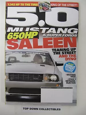 5.0 Mustang & Super Fords  Magazine  May. 2008  Maury Moynihan '89 LX • $9.77