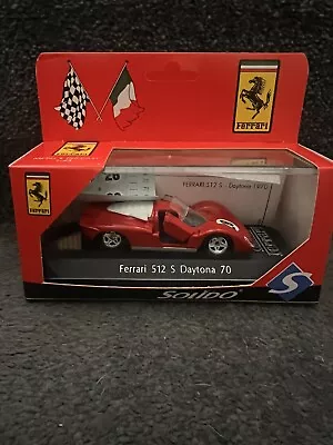 Solido 1:43 Ferrari 512 S Daytona 70 Mint Boxed • £7