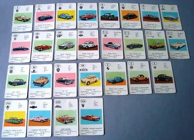 £1.50 • Buy Various 1960's Trade Card Automobilia Classic Cars Of The World