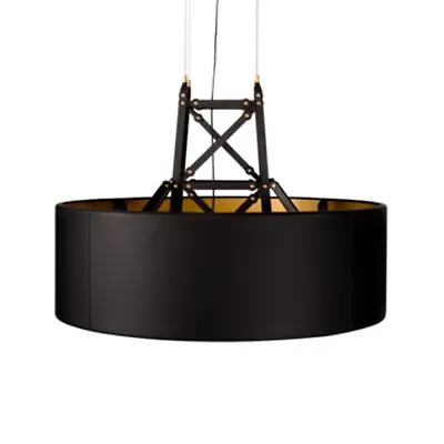 2022 Joost Van Bleiswijik For Moooi CU Construction Lamp Suspended Black 2 Avail • $4000